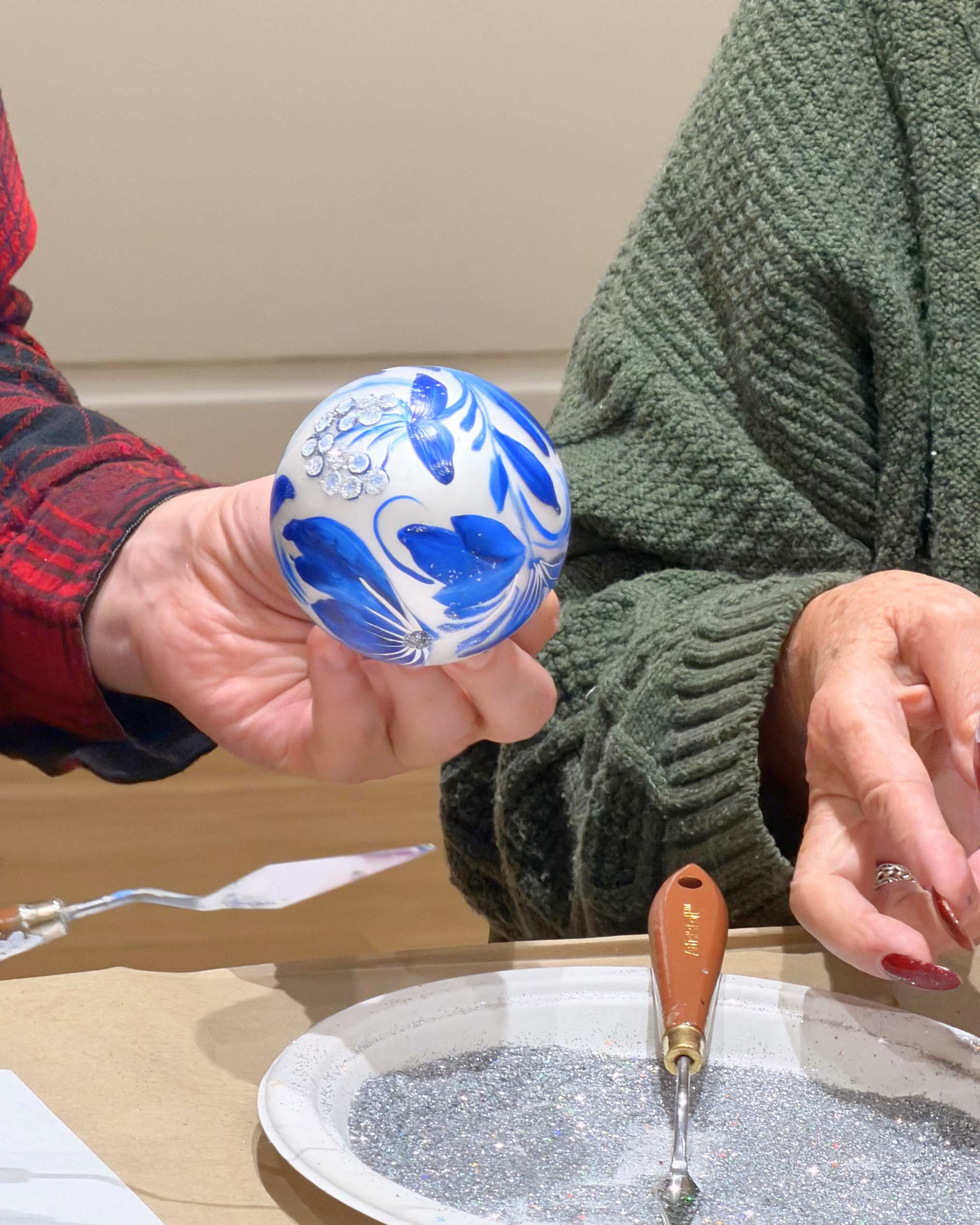 Petrykivka Christmas Ornament Workshop, Thursday, December 11, 2025